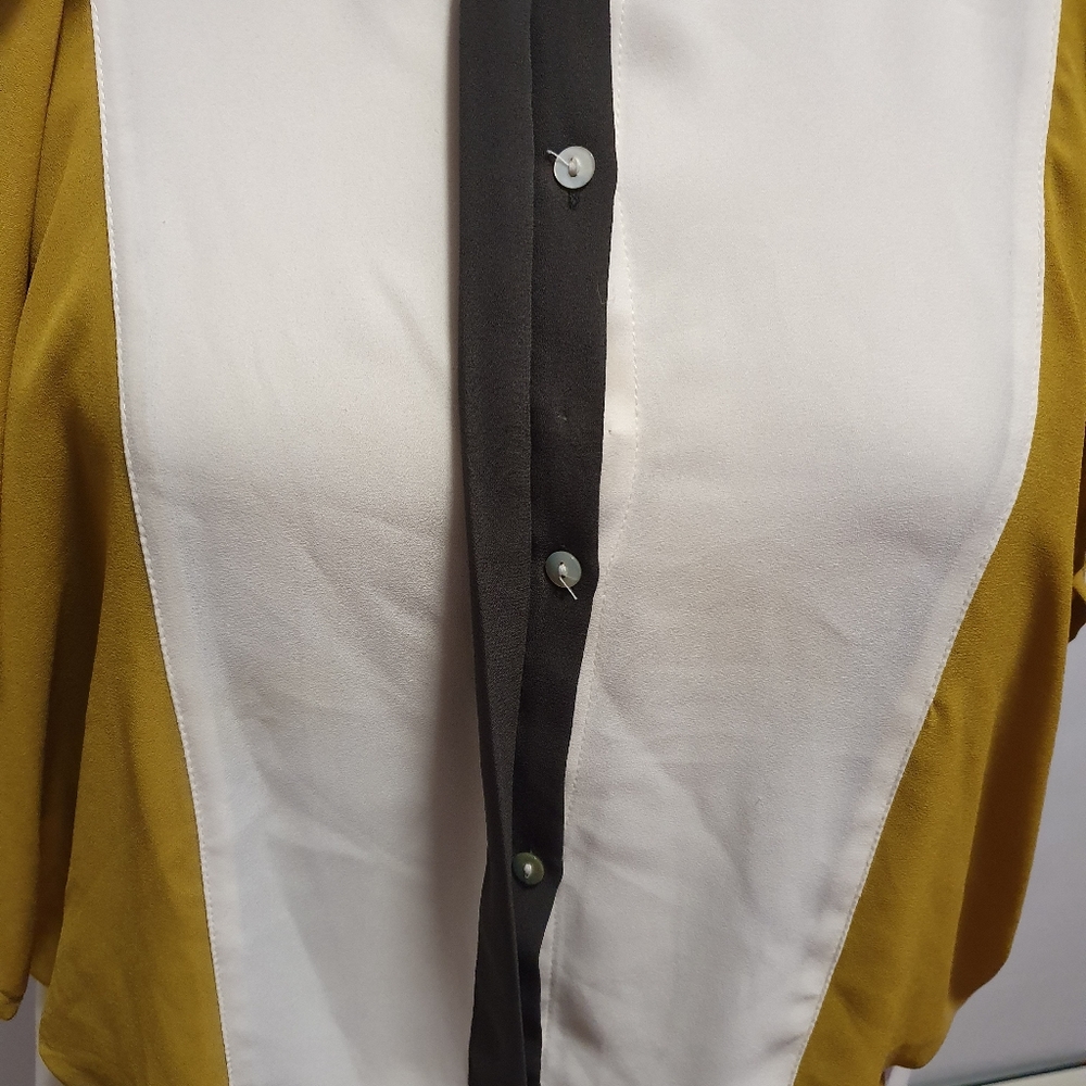 Women's Zara Basic Blouse Top Size L - Picture 3 of 16
